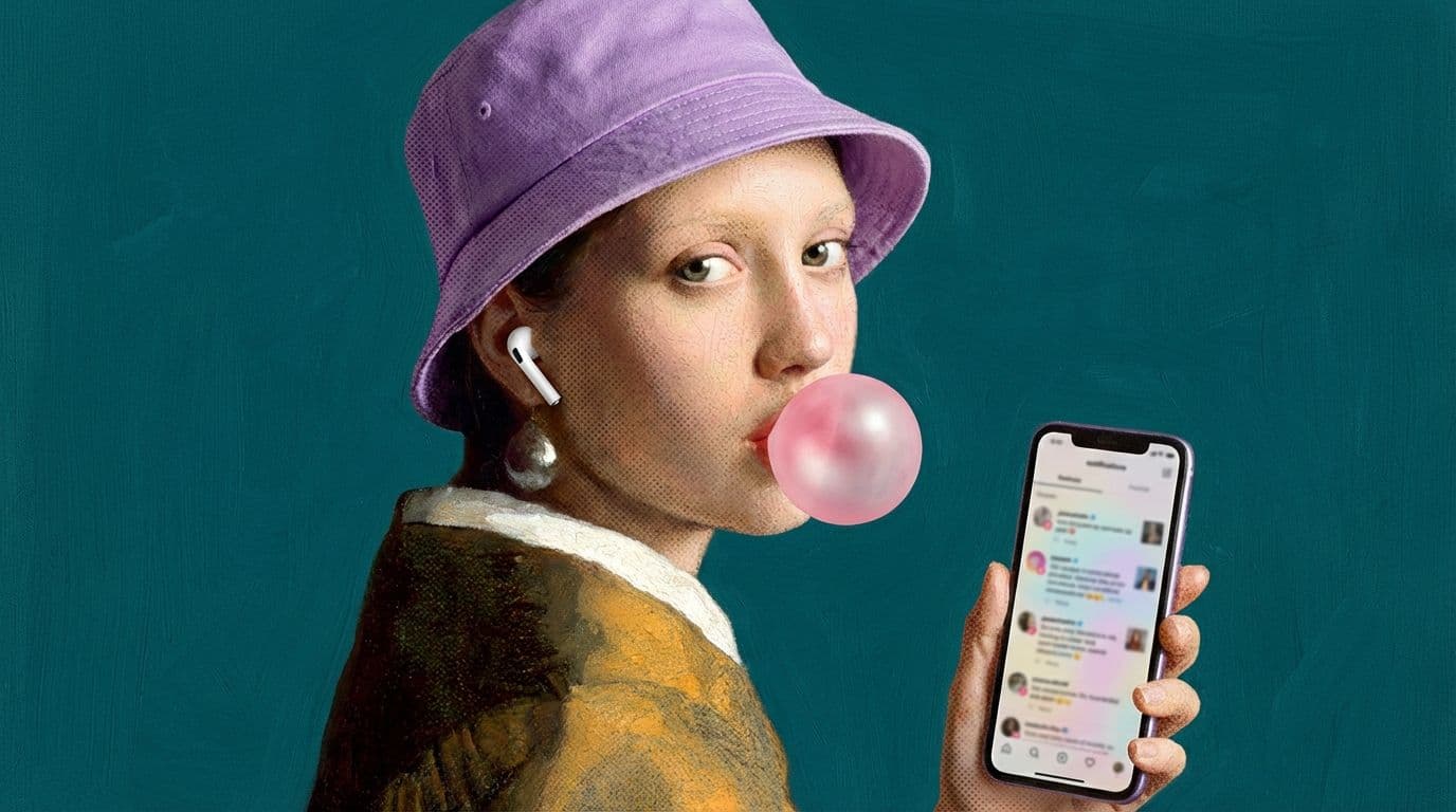 Influencer marketing trends 2026 — remixed Girl with a Pearl Earring